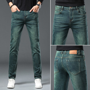 <span class=keywords><strong>กางเกง</strong></span><span class=keywords><strong>ยีน</strong></span><span class=keywords><strong>ส์</strong></span>ขายาวสำหรับผู้<span class=keywords><strong>ชาย</strong></span>, <span class=keywords><strong>กางเกง</strong></span><span class=keywords><strong>ยีน</strong></span><span class=keywords><strong>ส์</strong></span>ทรงตรงมีซิปยาวแนวธุรกิจสำนักงานทางการ2025ใส่ทุกวัน - Product Image 5