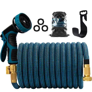 Zhuomiao Fabricage 50FT Fixer Cap Kink Soaker Rubber 15 Meter Valve Tap 200 Voet Tuinslang