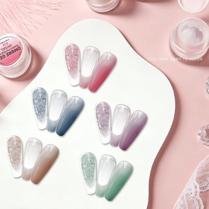 Gel de Nail Art <span class=keywords><strong>Semi</strong></span>-<span class=keywords><strong>Permanent</strong></span> Exclusif à Presser, Effet Dégradé, Sans Résidu, Impression par Transfert, Haute Saturation, Facile à Estomper - Product Image 3