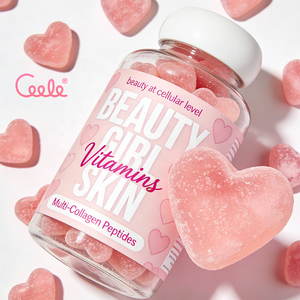 Bonbons gélifiés à la biotine saveur fraise pour la <span class=keywords><strong>croissance</strong></span> des ongles et de la peau, vitamines pour les cheveux, prêts à être expédiés - Product Image 3