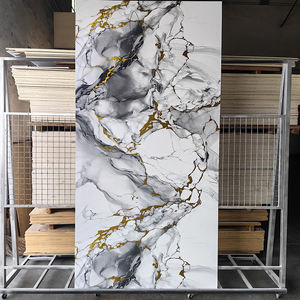 Китайские легкие УФ-панели, водонепроницаемые, 1220x2440 мм, SPC, WPC, ПВХ, имитация мрамора, для стен, с возможностью индивидуального дизайна для отелей, 3 мм - Product Image 2