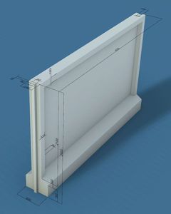 Mur de soutènement, acier spécial pour clôtures en <span class=keywords><strong>béton</strong></span> préfabriqué - Product Image 5