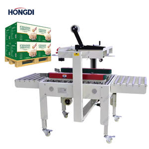 Scelleuse de cartons semi-automatique électrique avec scellage haute fréquence pour l'emballage des boissons et des produits - Product Image 2