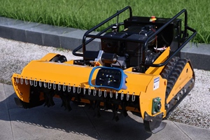 Tagliaerba Robotizzato Semovente <span class=keywords><strong>a</strong></span> Controllo Remoto Senza Fili con <span class=keywords><strong>Motore</strong></span> ad Alta Potenza 800-1200mm per Giardino - Product Image 3