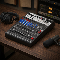 Console de mixage audio 12 canaux avec préampli micro à faible bruit, USB, DSP pour enregistrement et mixage en direct MD12UHD