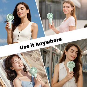 Ventilatore Elettrico Tascabile ad Alta Velocità, Mini Ventilatore da Tavolo Ricaricabile con Batteria da 2000mAh per Hotel, Camper e Uso Esterno - Product Image 5