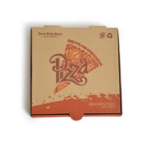 Caja <span class=keywords><strong>de</strong></span> Comida para Llevar Ecológica con Compartimentos, Caja <span class=keywords><strong>de</strong></span> <span class=keywords><strong>Pizza</strong></span> Personalizada, Empaque Resistente para Pizzas Calientes y Frescas - Product Image 4