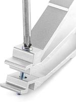 Outil d'insertion/d'élimination de boulons à cage en aluminium Enyoo OEM pour racks de serveurs et armoires réseau de 19/10 pouces