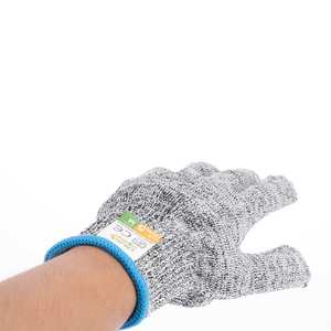 Sarung tangan keselamatan kerja poliester lembut kustom pabrik grosir sarung tangan kerja antipotong layar sentuh tahan aus - Product Image 6