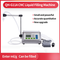 Machine de remplissage de liquides entièrement automatique CNC G11A pour petites bouteilles, haute précision, pour eau pure, crème, lait, bière, savon, qualité alimentaire