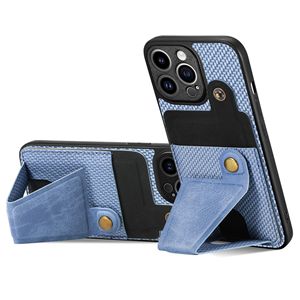 Từ chủ thẻ <span class=keywords><strong>Wallet</strong></span> đứng điện thoại trường hợp đối với iPhone 15 14 13 12 11 Pro max sang trọng sợi carbon Pocket trường hợp điện thoại - Product Image 5