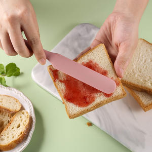 Ensemble de 6 spatules en silicone de qualité alimentaire, spatules en caoutchouc améliorées avec poignée ergonomique pour ustensiles de cuisson antiadhésifs - Product Image 5