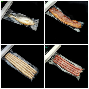 Bolsa selladora <span class=keywords><strong>de</strong></span> almacenamiento al vacío <span class=keywords><strong>de</strong></span> plástico para conservación <span class=keywords><strong>de</strong></span> alimentos con estampado personalizado ecológico, bolsa <span class=keywords><strong>de</strong></span> sellado transparente, envasado al vacío - Product Image 4