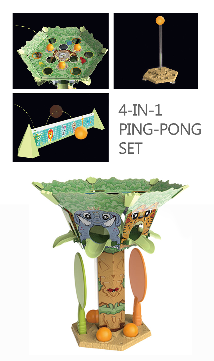 Ping Pong Tree Tennis Racket