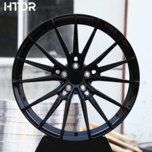 Jantes en alliage d'aluminium noir brillant HTOR Custom17 18 19 20 21 22 pouces 5x112 pour S600 <span class=keywords><strong>SL</strong></span> <span class=keywords><strong>600</strong></span> 500E 190E 250C 220SE CLK320 CL500 E320 - Product Image 1