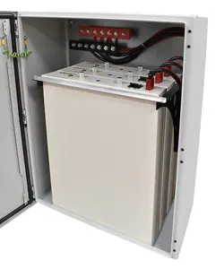 Gabinete de Baterías Solares para Inversor Exterior con Panel de Aire Acondicionado Refrigerado, con Cerradura y Protección IP65 - Product Image 1