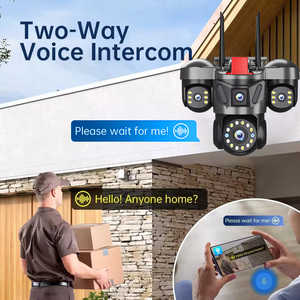 12MP hopeway ba ống kính threescreen <span class=keywords><strong>Camera</strong></span> giám sát Wifi không dây nhà 6MP 3K UHD 4G ngoài trời IP66 Mạng Màn hình PTZ <span class=keywords><strong>camera</strong></span> - Product Image 3