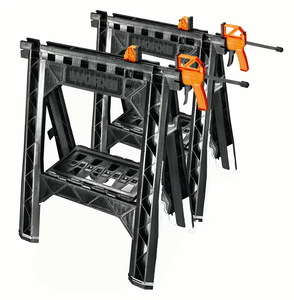 Table à outils multifonctionnelle WX051, table de travail mobile portable pour le travail du bois, table de scie, table pliante - Product Image 1