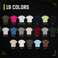 T-shirt personnalisé avec logo, coton vierge de haute qualité, impression 3D en relief, T-shirt décontracté à manches courtes pour homme, T-shirt uni surdimensionné pour homme