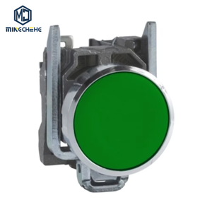 XB4BA31 22mm Red Mushroom Head <b>Push</b> <b>Button</b> <b>Switch</b> Emergency Stop <b>Switch</b> for Industrial Control Panel Machine Safety - Product Image 1