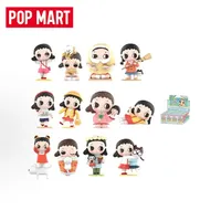 POP MART Nyota Chibi Maruko Chan Seri Mainan Blind Box Trendi Kotak Misteri Figur Aksi Kejutan Model Lucu Hadiah