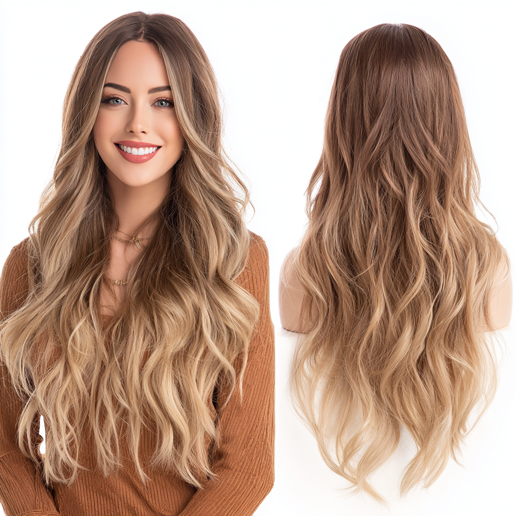 สีน้ำตาลเป็นสีบลอนด์