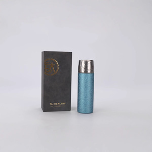 Tai Healthy Titanium Thermos Cup 500ml <b>Double</b> <b>Wall</b> Vacuum Insulated Travel Bottle Gift <b>Box</b> Packaging - Product Image 1