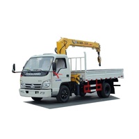 Camion grue mobile à flèche hydraulique Foton Forland de 2 tonnes