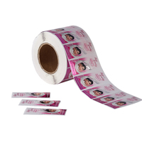 Étiquette autocollante de bain de shampoing, Design personnalisé de la chine, impression colorée, emballage de bouteille cosmétique