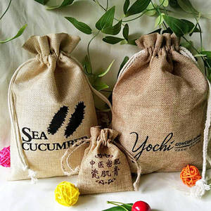 Sacs <span class=keywords><strong>de</strong></span> rangement en <span class=keywords><strong>jute</strong></span> écologiques avec cordon <span class=keywords><strong>de</strong></span> serrage, style naturel et simple, <span class=keywords><strong>pour</strong></span> le <span class=keywords><strong>jardin</strong></span>, les fruits, les légumes, l'emballage <span class=keywords><strong>de</strong></span> cadeaux - Product Image 3