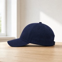 Casquette de baseball à 6 panneaux avec logo brodé 3D personnalisé, en coton premium respirant et léger, unisexe, pour le sport et la rue, pour hommes et femmes