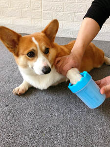 Taza de Silicona para Lavar Patas de Mascotas con Diseño de Ondas, Limpiador Universal de 250 ml, Ecológico, para Todas las Estaciones, Tamaño Mediano - Product Image 2