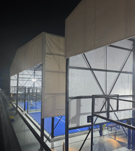 Campo da <span class=keywords><strong>Tennis</strong></span> esterno elettrico All-In-One con campo da Padel sul tetto retrattile - Product Image 5