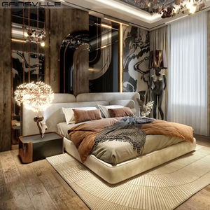 Mobili Gainsville mobili italiani moderni Custom King Size tessuto in legno set di camere <span class=keywords><strong>da</strong></span> <span class=keywords><strong>letto</strong></span> <span class=keywords><strong>letto</strong></span> di lusso per alberghi mobili - Product Image 1