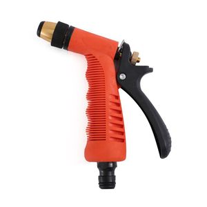 Car <b>Washer</b> Water Gun Copper Head Adjustable Spray Red ABS Handle High Pressure 8KG Manual Operation Household Use - Product Image 3