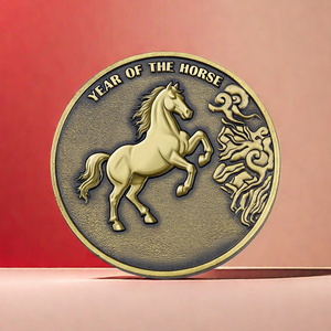 Moneda Conmemorativa 3D Personalizada de Aleación de Zinc Chapada en Oro Antiguo con Forma Personalizada <span class=keywords><strong>y</strong></span> Corte de Troquel para Regalos - Product Image 1