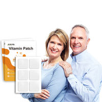 Patch multivitaminé transdermique OEM ODM, complexe B, C, D3, marque privée, approvisionnement en vrac, 30 unités pour la santé quotidienne