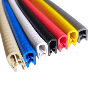 CS segel pintu mobil, Weatherstrip bentuk U dekorasi pintu mobil pabrik - Product Image 1