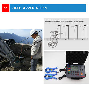 ES3002 preciso stabile veloce per linea di distribuzione dell'energia torre di ferro linea elettrica <span class=keywords><strong>cem</strong></span> dt-5300b tester di resistenza della terra - Product Image 5
