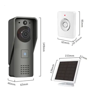 1080P Smart IP Video Intercom Tuya Video Door Bell WIFI Doorbell Camera Apartment IR Alarm Wireless Security Camera
