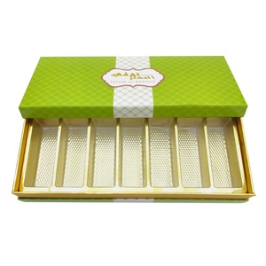 Boîte en carton alimentaire personnalisée pour cadeaux de bonbons, boulangerie, gâteaux, beignets, biscuits, emballage avec insert en plastique - Product Image 2