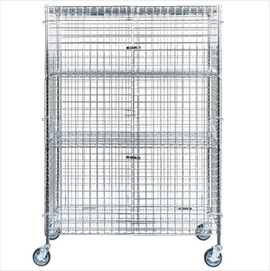 Cage de sécurité Mobile en fil chromé, kit parfait pour ranger et transporter l'<span class=keywords><strong>alcool</strong></span> - Product Image 4