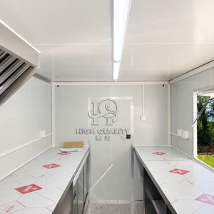 Camión de comida móvil de fibra de vidrio de acero inoxidable de alta calidad, remolque de concesión de diseño Popular, cocina completa a la venta, Estados Unidos - Product Image 6