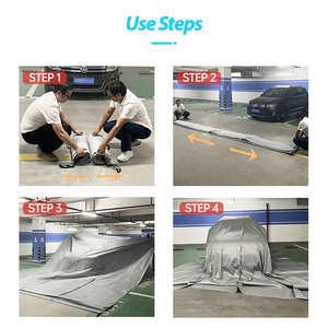 EV Battery Fire Blanket 6x8m-<span class=keywords><strong>Material</strong></span> de fibra de vidrio con revestimiento de silicona Protección <span class=keywords><strong>contra</strong></span> <span class=keywords><strong>incendios</strong></span> de litio resistente al calor - Product Image 3