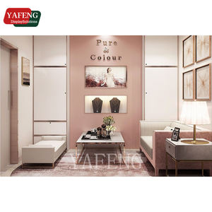 Venta directa de fábrica Gabinete de joyería de acero inoxidable dorado con iluminación LED Reloj y exhibición de joyería Vitrina de vidrio - Product Image 4