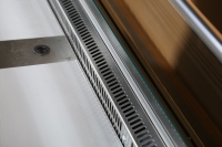 Nouveau produit, réfrigérateur de vitrine pour supermarché, congélateur à viande, vitrine réfrigérée pour usage quotidien, personnalisation de la vitrine avant