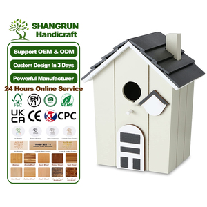Nichoirs à oiseaux en bois personnalisés pour l'extérieur, fabriqués sur mesure par des fournisseurs chinois - Product Image 1