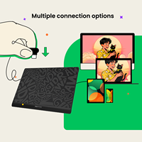Tablette graphique DigiDraw Turing Basic M T610 10*6.25 pouces Tablette d'art numérique 16384 niveaux Stylo magique 3.0 USB-C