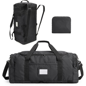 <span class=keywords><strong>Bolsa</strong></span> de Viaje Plegable de Poliéster Vintage de 60L con Cierre de Cremallera, Mochila de Viaje 4 en 1, <span class=keywords><strong>Bolsa</strong></span> de Fin de Semana - Product Image 1