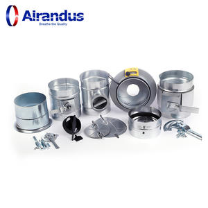 متردد من الفولاذ المجلفن مع طلاء مضاد للصدأ لوحدة HVAC <span class=keywords><strong>ASHRAE</strong></span> القياسية - Product Image 4